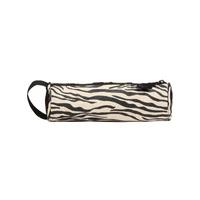 Mi-Pac Canvas Zebra Pencil Case - Black/White