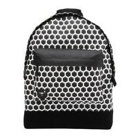 mi pac honeycomb backpack blackwhite