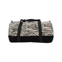 Mi-Pac Canvas Zebra Duffle Bag - Black/White