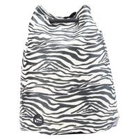 mi pac canvas zebra drawstring swing bag blackwhite