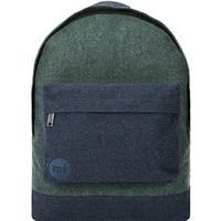 Mi-Pac Herringbone Mix Backpack - Green/Navy