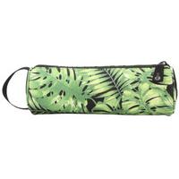 Mi-Pac Tropical Leaf Pencil Case - Black