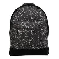 Mi-Pac Cracked Backpack - Black/Silver