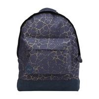 Mi-Pac Cracked Backpack - Navy/Gold
