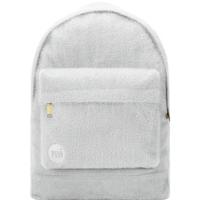 mi pac fur backpack light grey