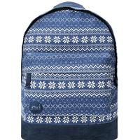 Mi-Pac Fairisle Backpack - Blue