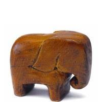 Miniature Wooden Elephants Asian Wedding Favour