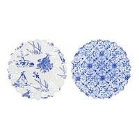 Mini Blue Paper Doilies