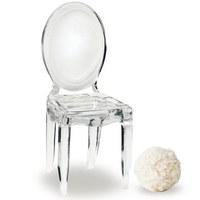 Miniature Clear Acrylic Phantom Chairs