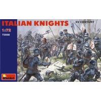miniart min72008 172 scale plastic model kit italian knights xvc