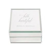 Mirrored Jewellery Box - Hello Beautiful Printing