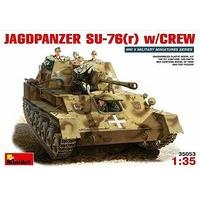 Miniart 1:35 - German Jagdpanzer Su-76(r) W / Crew