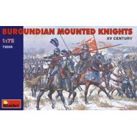 Miniart Min72006 1:72 Scale Plastic Model Kit Burgundian Mounted Knights Xvc