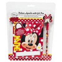 Minnie Mouse Deluxe Agenda With Gel Pen