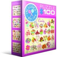 Mini 100 Piece Candy Sweets Puzzle