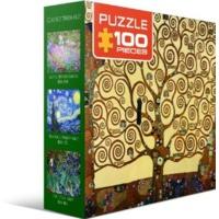 Mini 100 Piece Tree Of Life Puzzle By Gustav Klimt