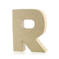 mini mache letter r 10 cm