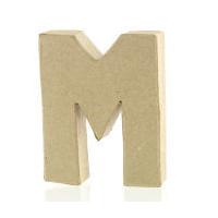 Mini Mache Letter M 10 cm