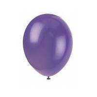 midnight purple balloons 10 pack