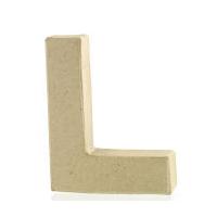 Mini Mache Letter L 10 cm