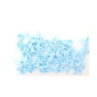 Mini Pale Blue Ribbon Bows 30 Pack