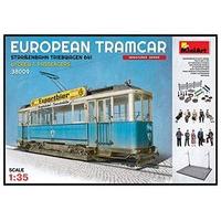 Miniart 1:35 - European Tram Car With Crew & Passengers