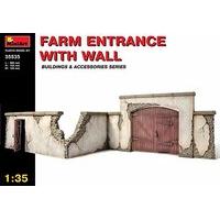 Miniart 1:35 - Farm Entrance With Wall