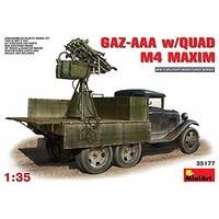 Miniart 1:35 - Gaz-aaa W/ Quad M-4 Maxim