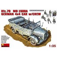 Miniart 1:35 - Kfz.70 (mb 1500a) German 4x4 Car W/ Crew