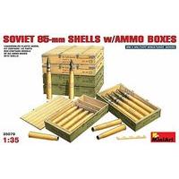 Miniart 1:35 - Soviet 85mm Shells W/ Ammo Boxes
