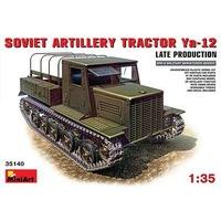 miniart 135 ya 12 late prod soviet artillery tractor
