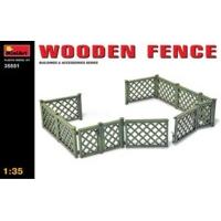 Miniart 35551 1:35 Scale Building Kit Wooden Fence