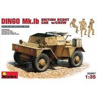 Miniart 1:35 - Dingo Mk 1b British Armoured Car W/ Crew