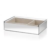 Mirrored Jewellery Open Stacker Box