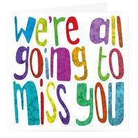 Miss You Card