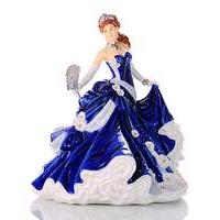 Midnight Romance Figurine with Swarovski