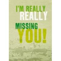 Missing You | Greeting Card