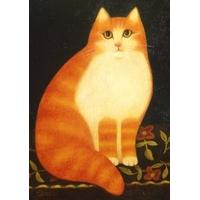 Miss Tiddles by Martin Leman ARWS RBA | Art Card