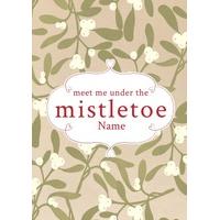 Mistletoe | Christmas Card