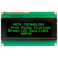 midas displays mc42005a12 vnmlg 20x4 vatn lcd display negative mod