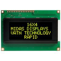 Midas Displays MC41605A12W-VNMLY 16x4 VATN LCD Display Negative Mo...