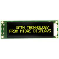 Midas Displays MC22005A12W-VNMLY 20x2 VATN LCD Display Negative Mo...