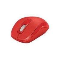 Microsoft Wireless Mobile Mouse 1000 for PC and Macbook - Flame Red