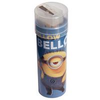 minions colour pencils and sharpener