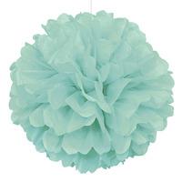 mint paper pom pom