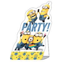 Minions Yellow Paper Party Invitations