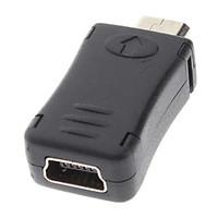 Mini USB Female to Micro USB Male Charger Adapter