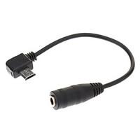 Micro USB to 3.5mm Adapter Socket USB Cable 5 psc/package