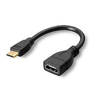 Mini HDMI Male to HDMI Female Converter Adapter Cable Cord 10CM
