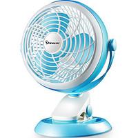 mini slim clippable fan with adjustable angles and wind speed quiet an ...